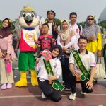 Finalis Abang Mpok Bersama Walker Sapa Warga di CFD Kota Bekasi