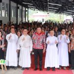 Hadiri HUT Gereja Santo Stanislaus Kostka, Tri Ajak Warga Rawat Toleransi dan Solidaritas
